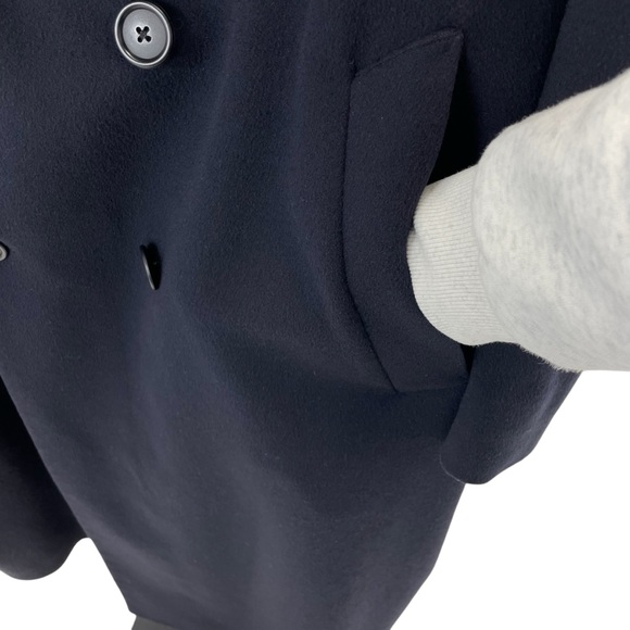 Loro Piana Long Coat 46R Blue - Picture 9 of 16